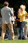Cameron Diaz and Ashton Kutcher at 'What Happens In Vegas' film set, New York, on Oct 2 (3)