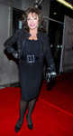 Joan Collins at 'Sleuth' film premiere, New York on Oct 2