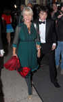 Helen Mirren at Trinity College, Dublin, on Oct 4