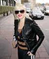 Gwen Stefani, in the street, on Oct 10