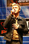 Nick Carter and The Backstreet Boys performing in Berlin, Germany, on Oct 10