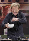 Gordon Ramsay at  The Tonight Show with Jay Leno TV series, Burbank, California, America, on Oct 11