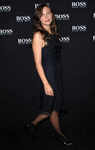 Maggie Gyllenhaal at Boss Black Spring / Summer 2008 Fashion Show, Cunard Building, New York, on Oct 17