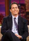 Jerry Seinfeld during an interview at  The Tonight Show with Jay Leno on Oct 18
