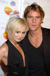 Chanelle Hayes and Zak 'Ziggy' Lichman at Nickelodeon Kids' Choice Awards UK at Excel, London, on Oct 20