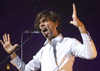 Mika performing on stage at the Palais Nikaia, Nice, France, on Oct 22