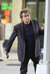 Al Pacino at filming 'Righteous Kill' in New York, on Oct 24