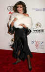 Joan Collins  at G and P Foundation 'Angel Ball' at the Marriott Marquis Hotel, New York, on Oct 29
