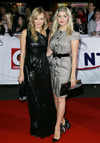 Fearne Cotton and Holly Willoughby at National Television Awards arrivals, Royal Albert Hall, London, on Oct-31 