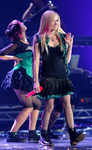 Avril Lavigne performing at MTV Europe Music Awards 2007 Show, Munich, on Nov 01