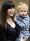 Liv Tyler out and about with her son Milo, New York, 