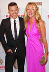 Will Young and Cat Deeley at BAFTA LA Cunard Britannia Awards, Century City, Los Angeles, on Nov 01 