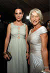 Jennifer Connelly and Helen Mirren at BAFTA LA Cunard Britannia Awards, Century City, Los Angeles, on Nov 01 