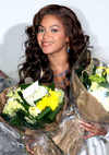 Beyonce Knowles arrives at Incheon International Airport, South Korea, on Nov 08