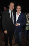 Kevin Spacey and Rob Brydon at Twenty Four Hour Play Benefit Gala, Park Plaza Hotel, London, on Nov 11
