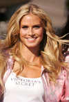 Heidi Klum at Victoria's Secret Fashion Show Models at Los Angeles International Airport Flight Path Museum, on Nov 12