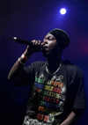 Dizzee Rascal in concert at the Astoria, London, on Nov 09