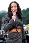Alicia Keys on stage at CBS 'The Early Show' TV Programme, New York, on Nov 14