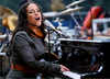 Alicia Keysperforming at CBS 'The Early Show' TV Programme, New York, on Nov 14