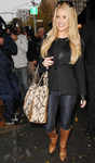 Jessica Simpson leaving Dos Caminos Restaurant, New York, on Nov 15