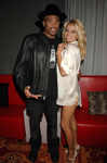 DJ DMC and Pamela Anderson at Planet Hollywood Resort and Casino celebrating the Grand Opening, Las Vegas, on Nov 16