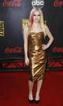 Avril Lavgine at American Music Awards 2007, Los Angeles, on Nov 18