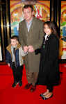 Guy Ritchie and children at 'Fred Claus' film premiere in Leicester Square, London, on Nov 19