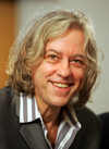 Sir Bob Geldof discussing global issues at the Hilton in Brisbane, Australia, on Nov 19