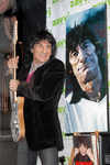 Ronnie Wood signing his autobiography at Virgin Megastore, Piccadilly, London, on Nov 21