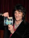 Ronnie Wood signing his autobiography at Virgin Megastore, Piccadilly, London, on Nov 21.