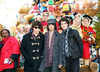 Jonas Brothers at 81st Macy's Thanksgiving Day Parade, New York, on Nov 22