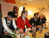 The Backstreet Boys signing autographs for fans in Cologne, on Nov 22