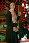 Marcia Cross Christmas shopping, Los Angeles, on Nov 24