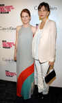 Julianne Moore and Maggie Gyllenhaal at Grand Reopening of The New Museum, New York, on Nov 28