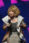 Joan Rivers at The 79th Royal Variety Performance at The Empire Theatre, Liverpool.