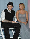 Joel Madden and Nicole Richie at the Launch of The Richie Madden Children's Foundation at the Los Angeles Free Clinic, Hollywood, on Dec 3