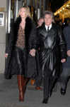 Rod Stewart and Penny Lancaster shopping in Milan, on Dec 04