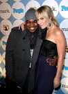 Ne-Yo and Natasha Bedingfield at People and The Recording Academy's 50th Annual Grammy Awards Kic, on Dec 06