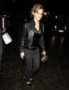 Emma Watson at Nobu Restaurant, Berkeley Street, London, on Dec 06.