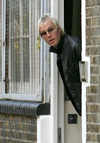 Rhys Ifans and Sienna Miller leaving her apartment, London.