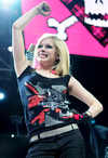 Avril Lavigne performing at Z100 Jingle Ball, Madison Square Garden, New York, on Dec 14