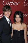Zac Efron and Vanessa Hudgens at Palm Springs International Film Festival Awards Gala, on Jan 05