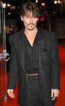 Johnny Depp at 'Sweeney Todd - The Demon Barber of Fleet Street' Film Premiere, London, on Jan 10