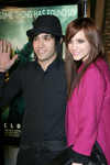 Pete Wentz and Ashlee Simpson at 'Cloverfield' film premiere, Los Angeles, on Jan 16