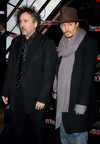 Tim Burton and Johnny Depp at 'Sweeney Todd - The Demon Barber of Fleet Street' Film Premiere, Paris, on Jan 16