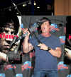 Sylvester Stallone promoting 'Rambo' at Planet Hollywood, Times Square, New York, on Jan 17