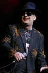 Boy George at The Shaw Theatre, London, on Jan 23