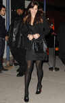 Liv Tyler at Ashton Kutcher celebrates his 30th birthday at Socialista in New York, on Feb 07