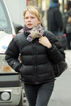 Michelle Williams on location of her new film 'Mammoth', New York, on Feb 12