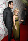 David Walliams and Kylie Minogue at Elle Style Awards, Westway Centre, London, on Feb 12